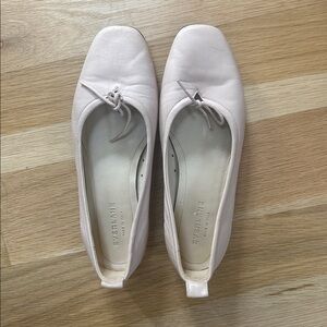 Everlane pink tan leather ballet flats 6.5